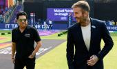 Beckham savours 'incredible' Wankhede experience