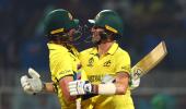 PHOTOS: Aus edge SA to enter their 8th World Cup final