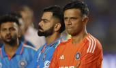 Post-World Cup defeat, Dravid keeps mum on future