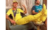 Mitchell Marsh faces legal storm over trophy stunt