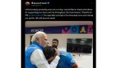 Modi Hugs A Weeping Shami