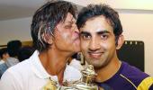 SRK Ecstatic Over Gambhir's KKR Return