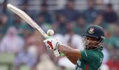 Captain Shanto's ton puts Bangladesh on top