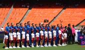 Empty Stands At Game 1 World Cup 2023