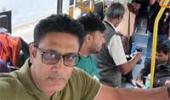 Why's Kumble Traveling By Bus?