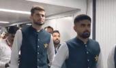 Pakistan team touches down in India after seven years