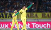 Smith, Starc star in rain-hit World Cup warm-up match