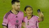 Teenager Invades Pitch To Meet Messi