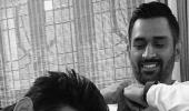 Dhoni, Ziva's Throwback Pic With Sushant