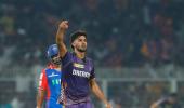 KKR's Rana suspended for one match, fined