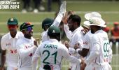 Spinners bowl Bangladesh to historic Test win vs Pak