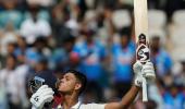 PICS: India ride on Jaiswal ton as other batters fail