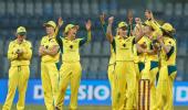 3rd ODI PIX: Aus post highest ODI total against India