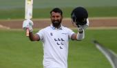 Ranji Trophy: Pujara impresses with 17th double ton