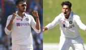 Rohit's spin dilemma: Axar or Kuldeep?