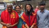 Smriti Mandhana offers prayers at Tirupati temple