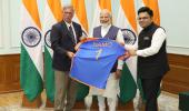 BCCI gifts PM Modi special jersey