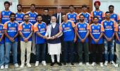 Modi Hosts Breakfast For Champions