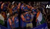 SEE: Rohit-Kohli hold aloft WC trophy at parade