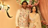 PIX: Dhoni, SKY, Hardik rock Ambani sangeet