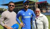 Riyan Parag debuts for India! Dad gives cap