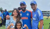 Rohit's heartwarming tribute to 'work wife' Dravid