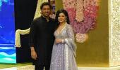 Mr & Mrs Dhoni steal show at Ambani's Pooja ceremony