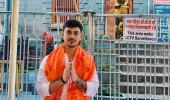 On Birthday, Ishan Kishan Prays In Shirdi