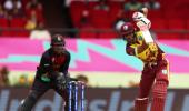 T20 WC PIX: WI stagger to win over plucky PNG