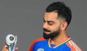 A Special Trophy And Cap For Virat Kohli