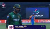 Did Pakistan's Imad Wasim deliberately waste balls?