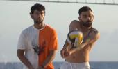 Team India Unwinds With Beach Volleyball