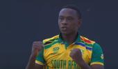 Super 8 PIX: De Kock, Rabada star as SA down USA