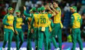 PIX: South Africa maul Afghans; reach first WC final