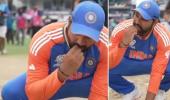 Rohit channels Djokovic in T20 World Cup celebration