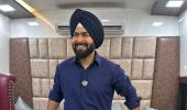 IPL 2024: Guess Who This Smiling Sardar Is?