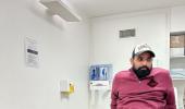 Shami's road to recovery: 'Stitches removed'