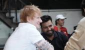 What's brewing between Rohit Sharma and Ed Sheeran?