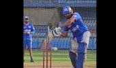 SEE: Rohit exhibits superb strokeplay in MI nets