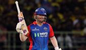 DC's Warner goes level with Gayle for T20 record