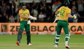 2nd T20I PIX: SA stun India, Varun's heroics in vain