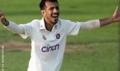 Shaw struggles, but Chahal shines in county match