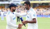 Rohit praises Ashwin's 'unbelievable' performance