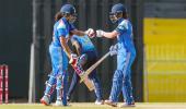 India women trounce Sri Lanka in rain-hit first ODI