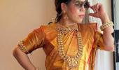 Mary Kom Shines In Kerala-Style Wedding Outfit