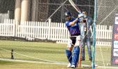 Kohli, Rohit hit nets in tandem; Gambhir watches on