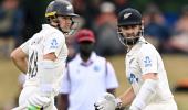 Windies pacers restrict NZ with fiery spells on Day 1