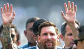 Messi in Mumbai amid 'World Cup level' security