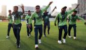 Pak U-19 team dance to Dhurandhar song after India win