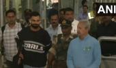 Rohit, Virat Get Heroes' Welcome in Nagpur